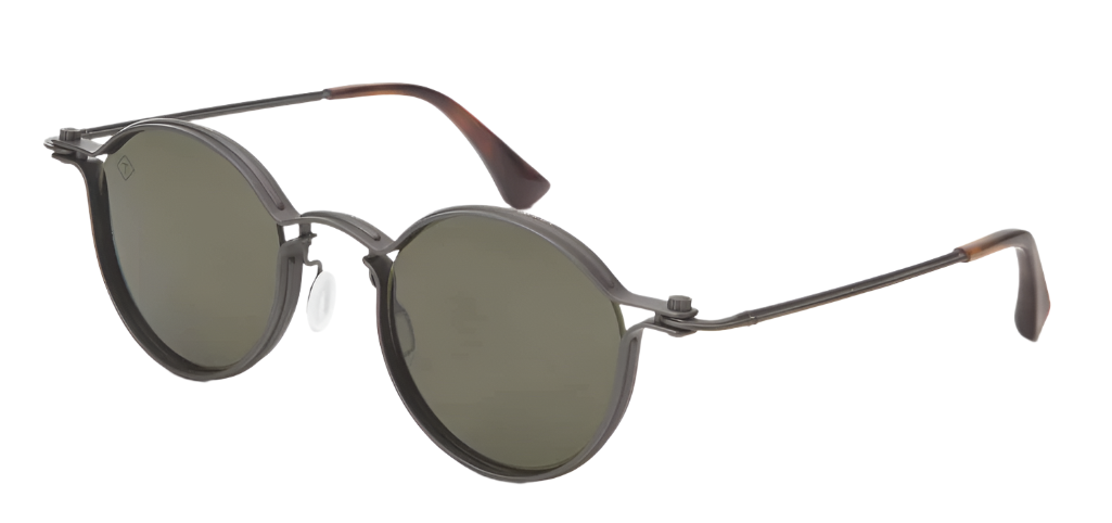 Alexander Daas - Tavat Pantos M SC105 Sunglasses - Gun Metal - Vintage Grey - Side View