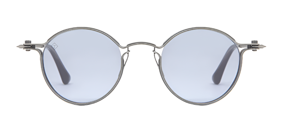 Alexander Daas - Tavat Pantos M SC105 Sunglasses - Light Gun - Sky Blue - Front View
