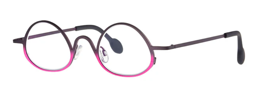 Alexander Daas - Theo Georgia Eyeglasses - Pink Plum - Side View