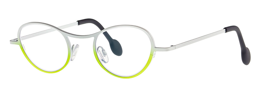 Alexander Daas - Theo Romana Eyeglasses - White to Yellow - Side View