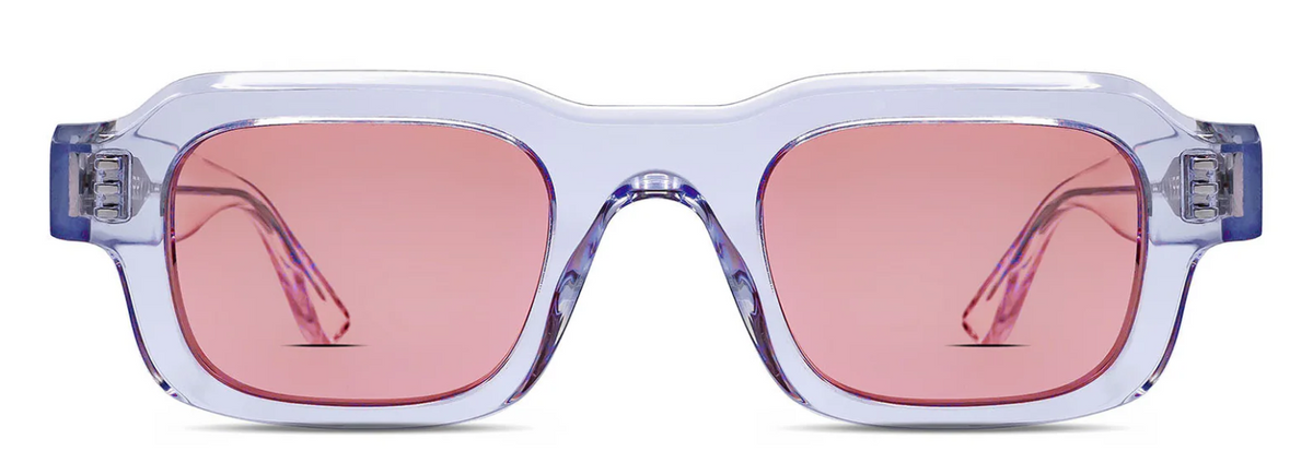 Alexander Daas - Thierry Lasry Flexxxy 00 Sunglasses - Clear - Pink - Front View