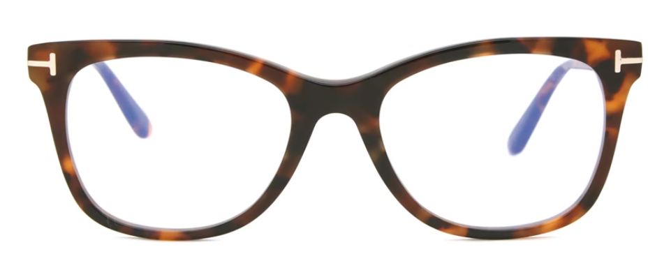 Alexander Daas - Tom Ford FT5986-B Eyeglasses - 052 Dark Havana - Front View
