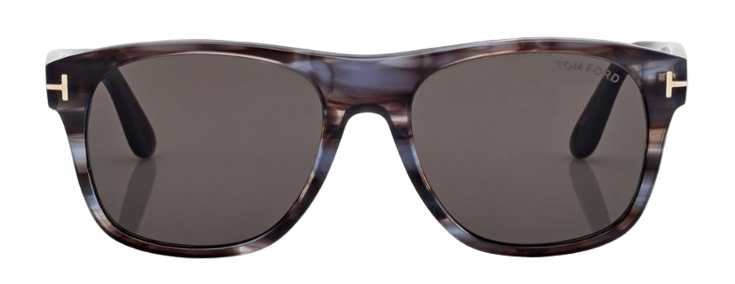 Alexander Daas - Tom Ford Marlon FT1284 Sunglasses - 56A Black Havana - Grey - Front View