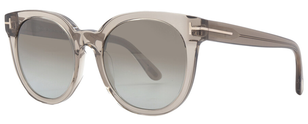 Alexander Daas - Tom Ford Moira FT1109 Sunglasses - Shiny Light Brown - Brown Gradient - Side View