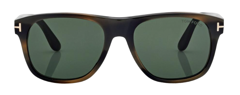 Alexander Daas - Tom Ford Marlon FT1284 Sunglasses - 52N Dark Havana - G15 - Front View