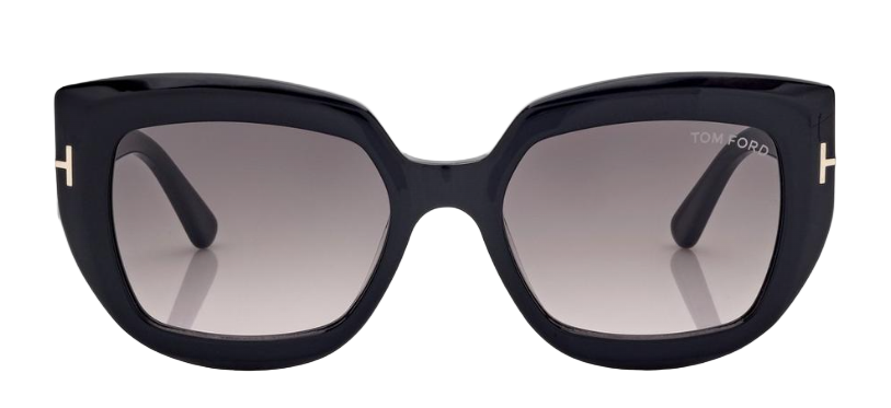 Alexander Daas - Tom Ford Saltzman FT1192 Sunglasses - 01B Black - Grey Gradient - Front View