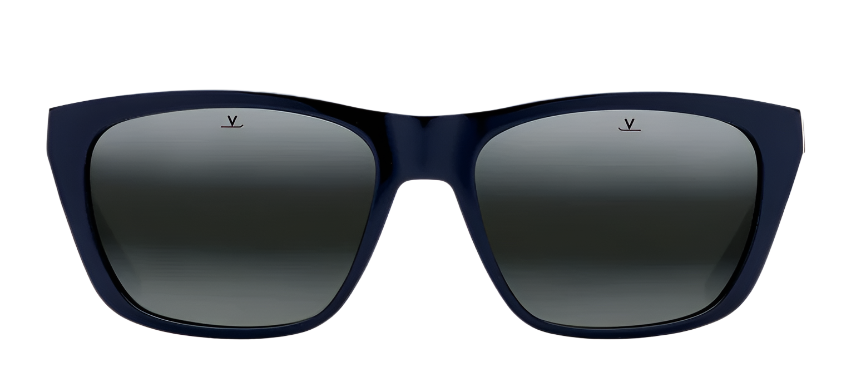 Alexander Daas - Vuarnet VL006A Sunglasses - 0024 Blue-Black-Flag-Greylynx - Front View