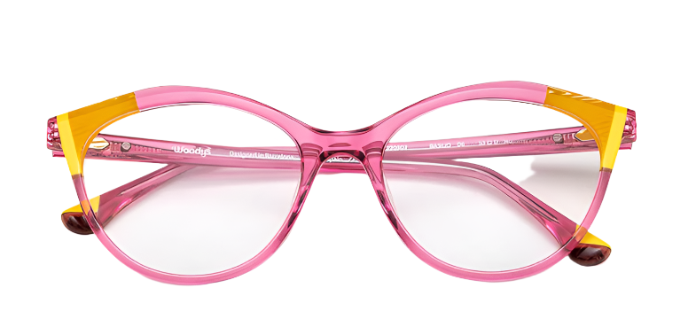 Alexander Daas - Woodys Basilio Eyeglasses - 06 Shiny Pink - Front View