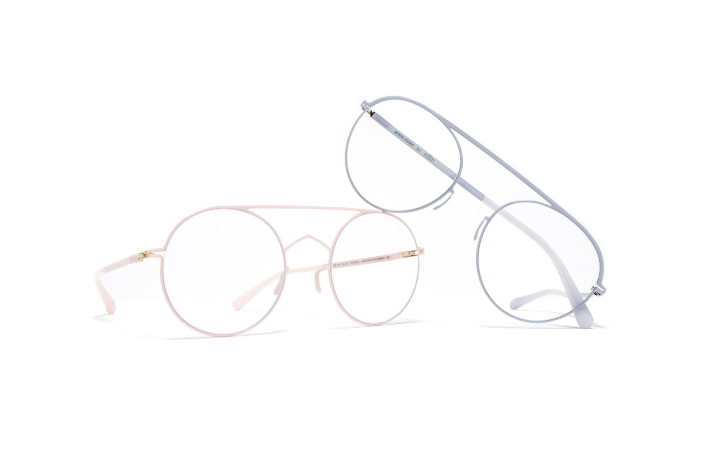 Alexander Daas - Mykita Studio RX Eyeglasses - Pale Blue & Clear