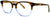 Alexander Daas - Addison Eyeglasses - Brown & Blue - Side View