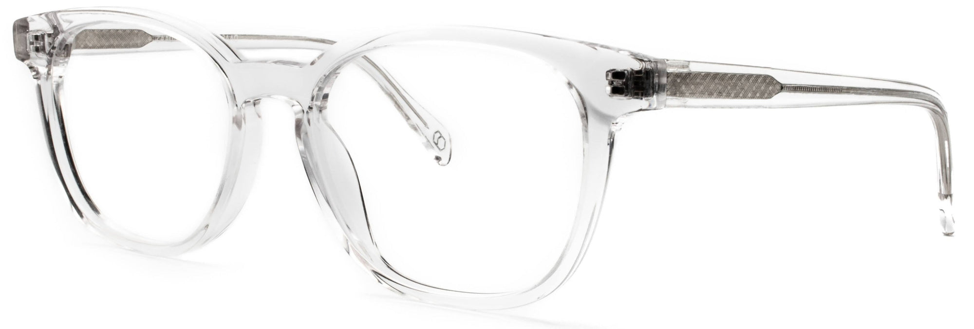 Alexander Daas - Addison Eyeglasses - Crystal - Side View