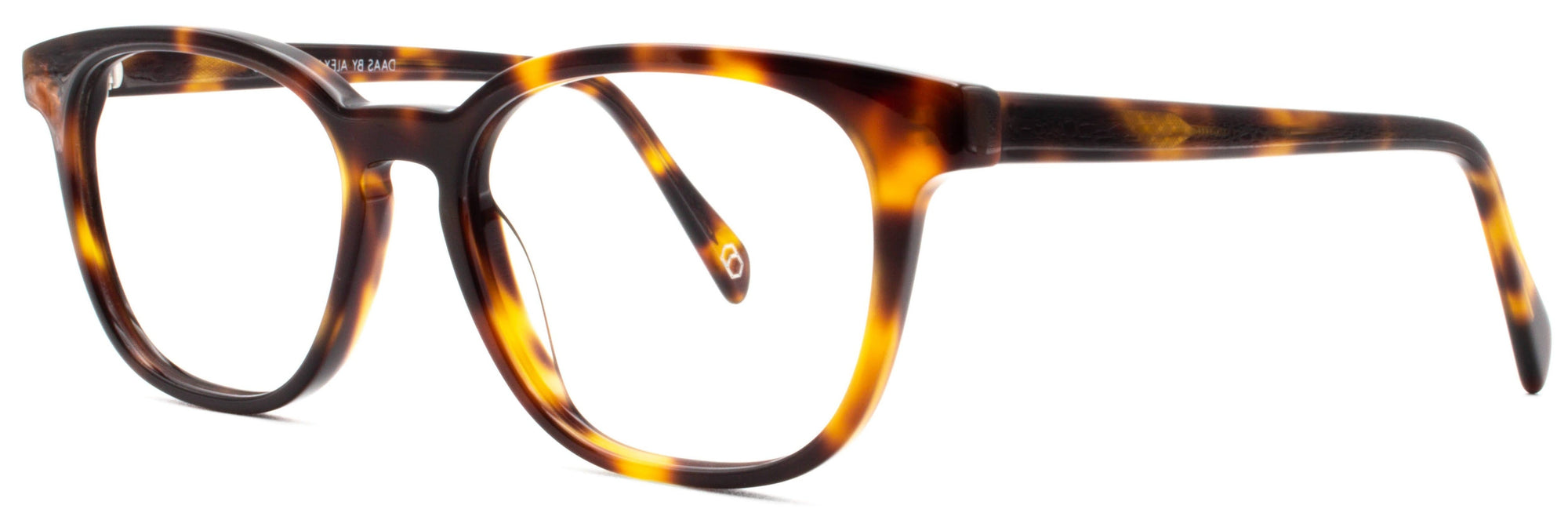 Alexander Daas - Addison Eyeglasses - Tortoise - Side View