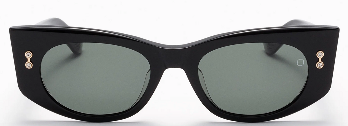 Alexander Daas - Akoni Aquila Sunglasses - Black - Front View