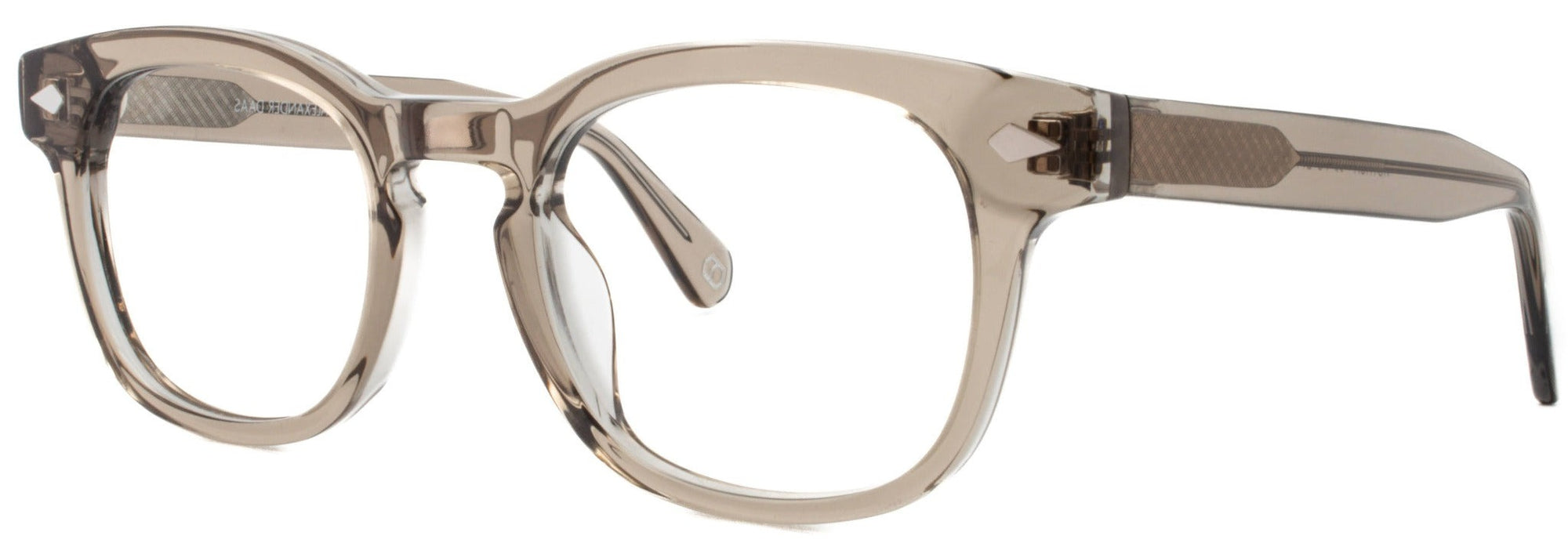 Alexander Daas - Ashton Eyeglass - Sage - Side View