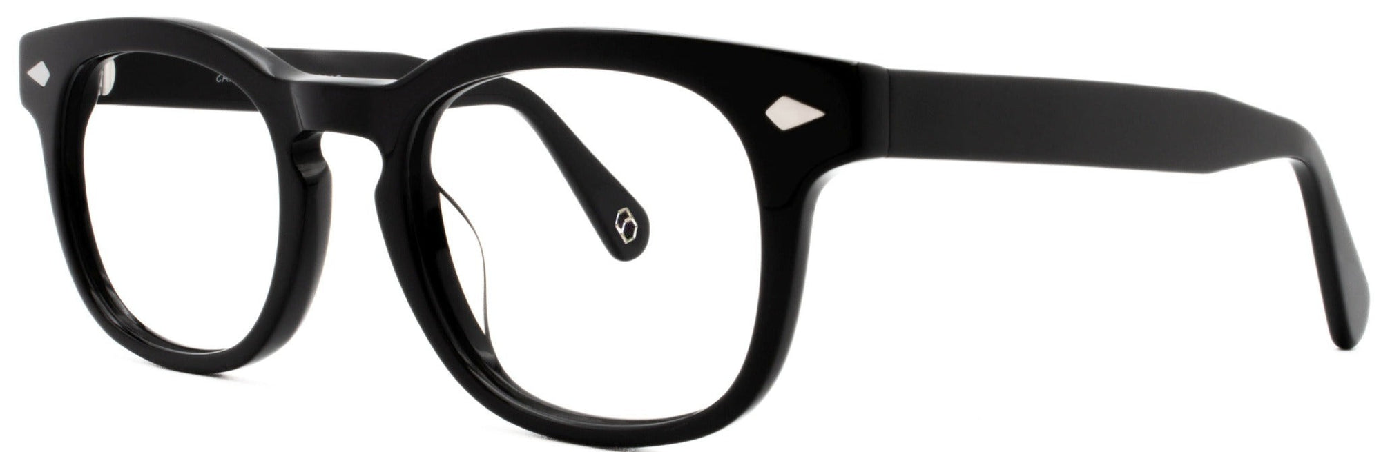 Alexander Daas - Ashton Eyeglasses - Black - Side View