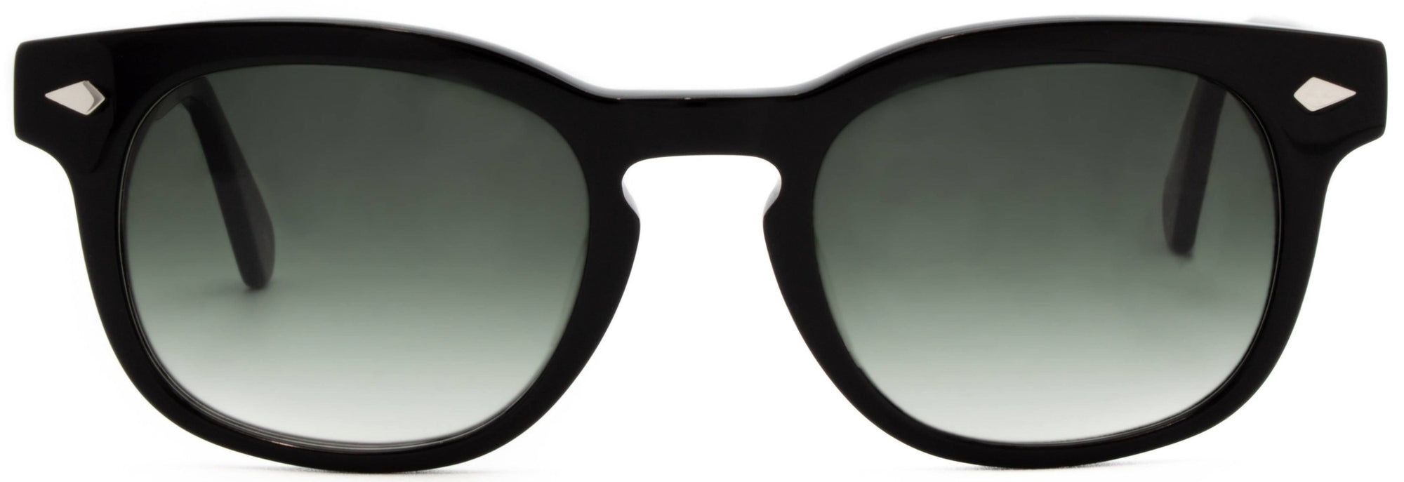 Alexander Daas - Ashton Sunglasses - Black - Front View