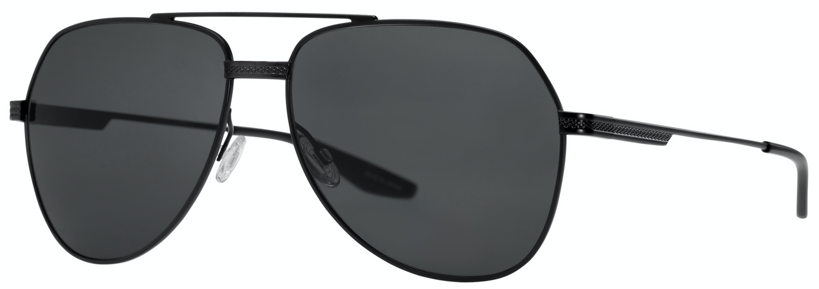 Alexander Daas - Barton Perreira 007 Avtak Sunglasses - Black Satin & Noir - Side View