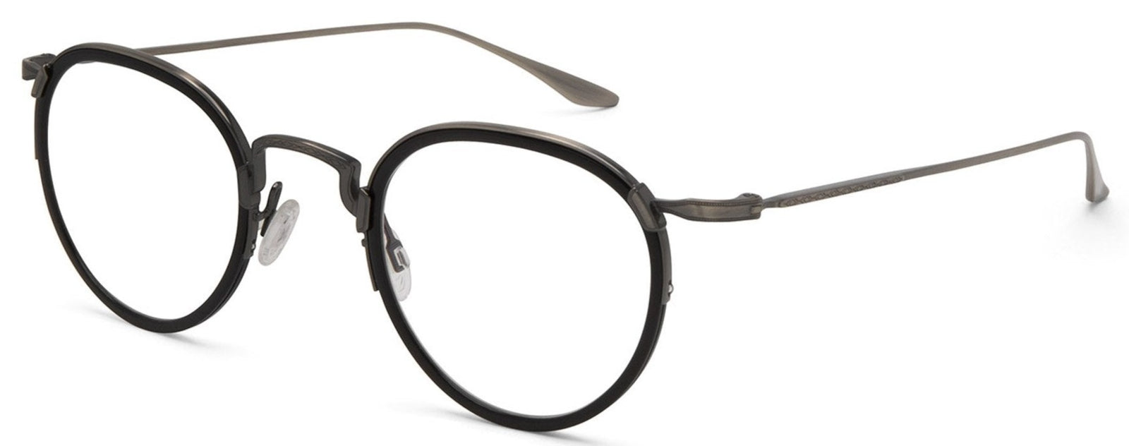 Alexander Daas - Barton Perreira Aalto Eyeglasses - Black Pewter - Side View