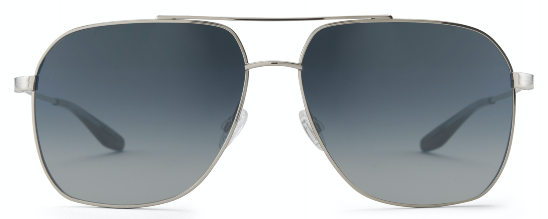 Alexander Daas - Barton Perreira Aeronaut Sunglasses - Silver & Midnight Star - Front View