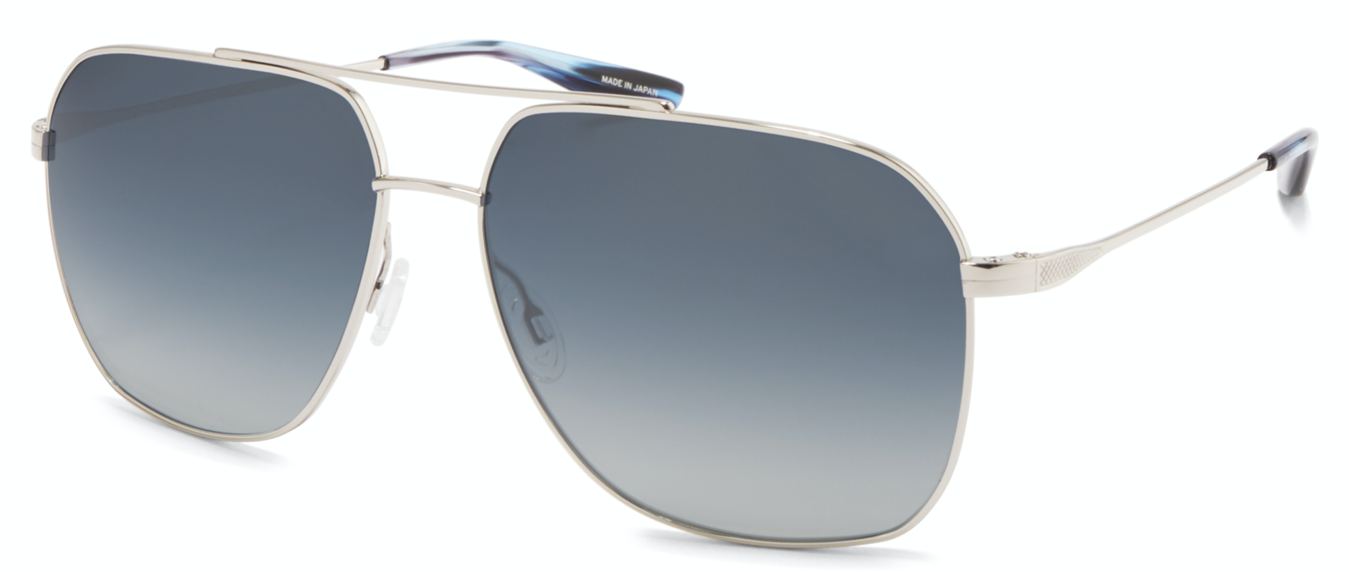 Alexander Daas - Barton Perreira Aeronaut Sunglasses - Silver & Midnight Star - Side View