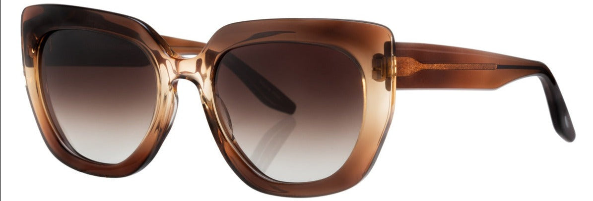 Alexander Daas - Barton Perreira Akahi Sunglasses - Manuka Gradient & Smokey Topaz - Side View