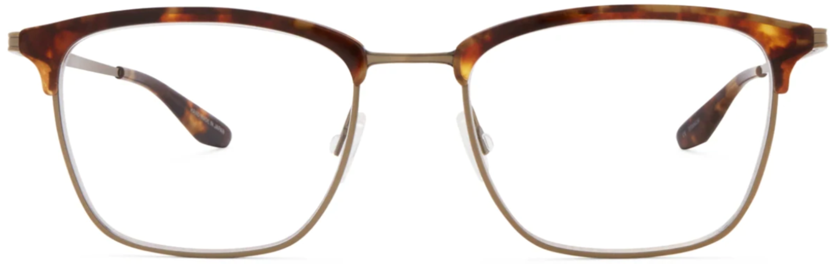 Alexander Daas - Barton Perreira Atkins Eyeglasses - Gold & Chestnut - Front View