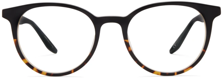 Alexander Daas - Barton Perreira Aura Lea Eyeglasses - Black Tortoise Gradient - Front View