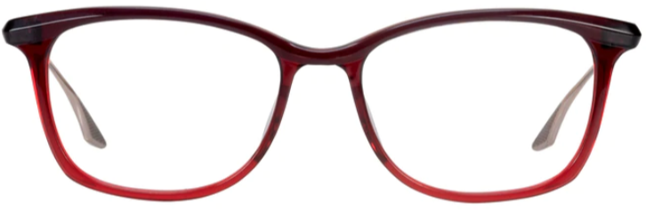 Alexander Daas - Barton Perreira Bader Eyeglasses - Garnet Gradient - Front View