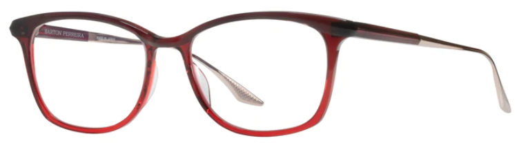 Alexander Daas- Barton Perreira Bader Eyeglasses - Garnet Gradient - Side View
