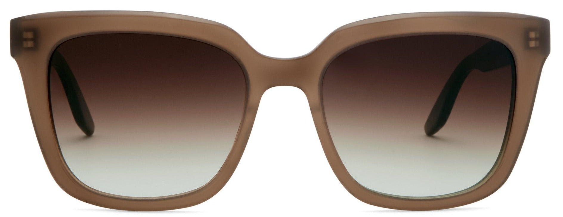 Alexander Daas - Barton Perreira Bolsha Sunglasses - Mocha & Smokey Topaz - Front View