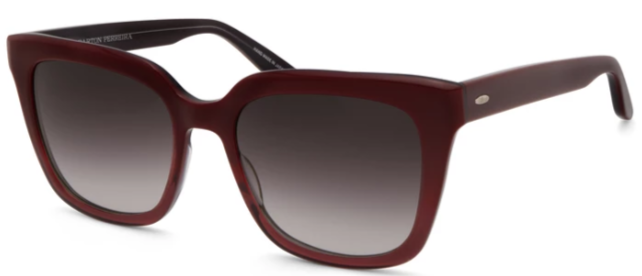 Alexander Daas - Barton Perreira Bolsha Sunglasses - Oxblood &amp; Smolder - Side View
