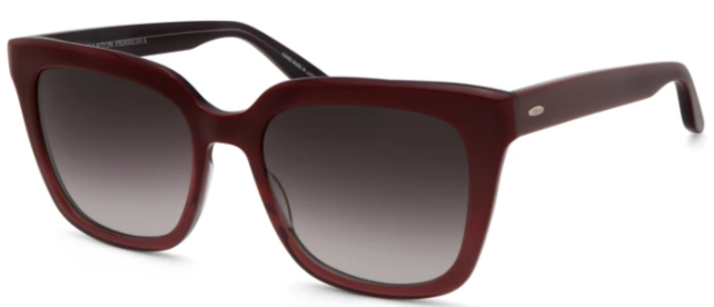 Alexander Daas - Barton Perreira Bolsha Sunglasses - Oxblood & Smolder - Side View