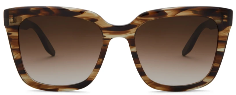 Alexander Daas - Barton Perreira Bolsha Sunglasses - Sulcata Tortoise &amp; Smokey Topaz - Front View