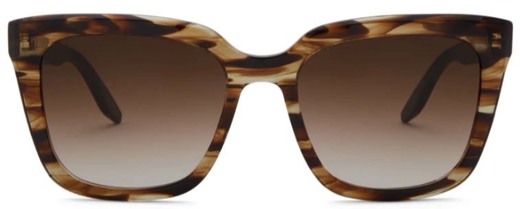 Alexander Daas - Barton Perreira Bolsha Sunglasses - Sulcata Tortoise & Smokey Topaz - Front View