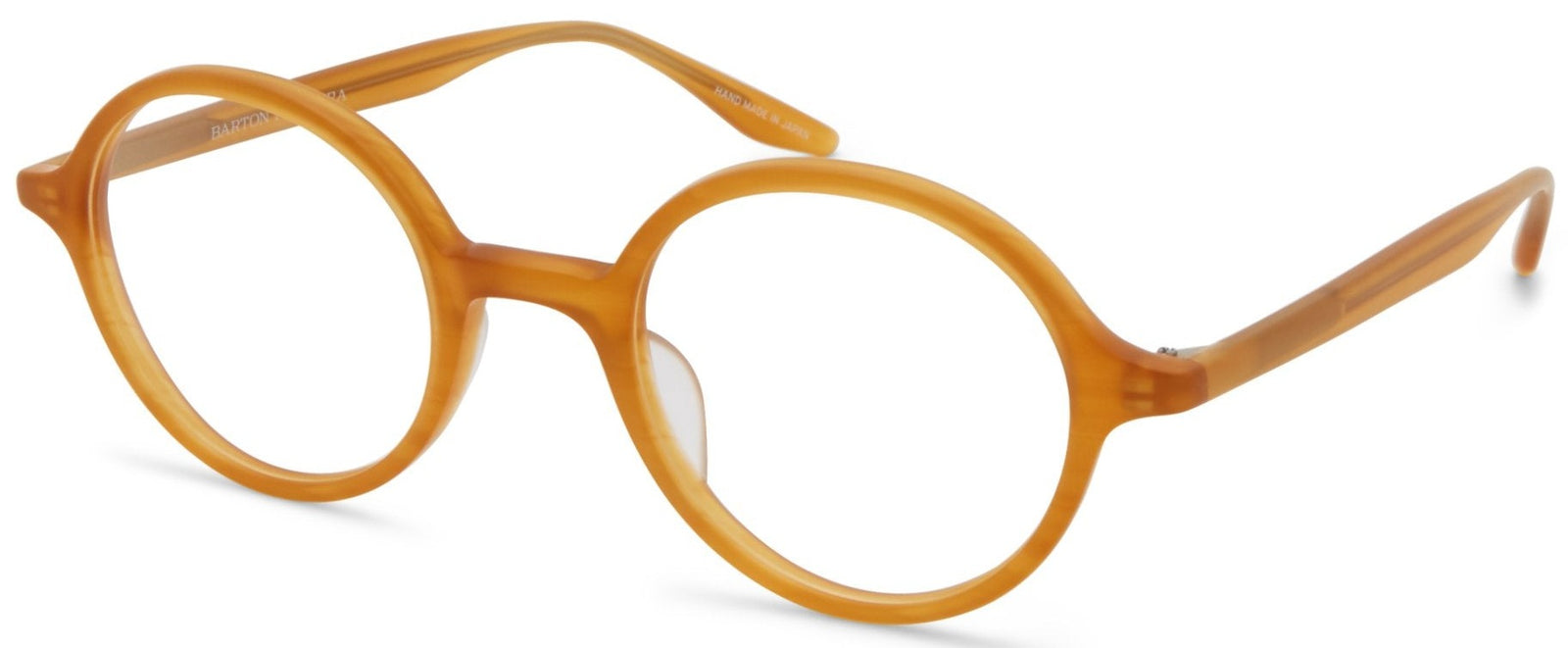 Alexander Daas - Barton Perreira Burns Eyeglasses - Matte Golden Honey - Side View