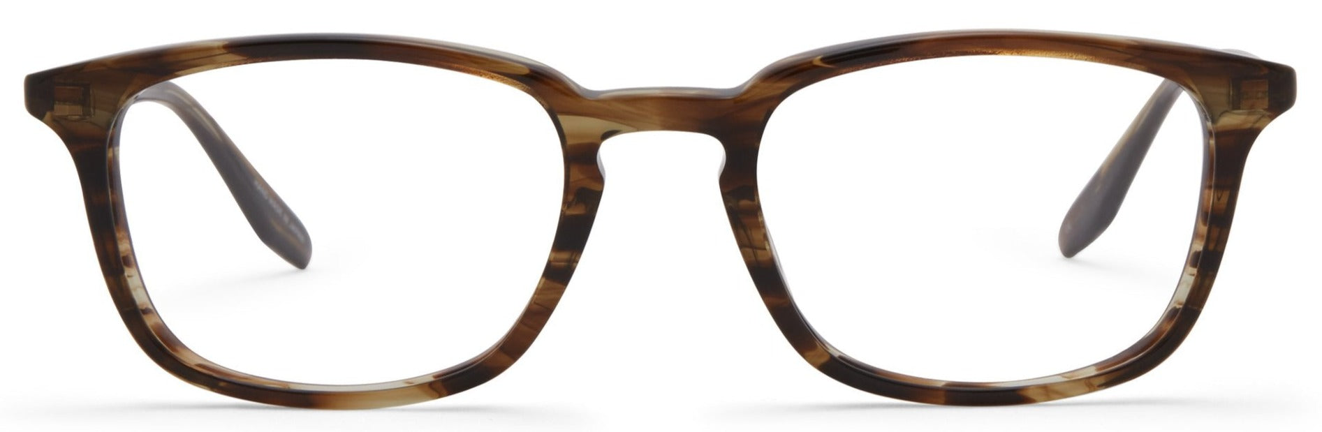 Alexander Daas - Barton Perreira Cagney Eyeglasses - Sulcata Tortoise - Front View