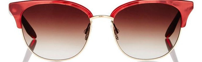 Alexander Daas - Barton Perreira Camden Sunglasses - Crushed Heart - Front View