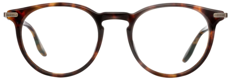 Alexander Daas - Barton Perreira Capote Eyeglasses - Chestnut & Antique Gold - Front View