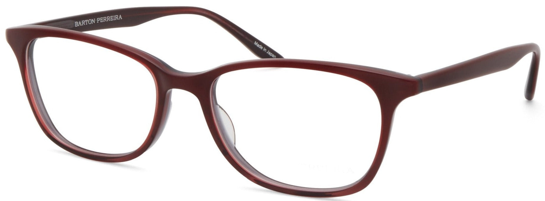 Alexander Daas - Barton Perreira Cassady 50 Eyeglasses - Oxblood - Side View