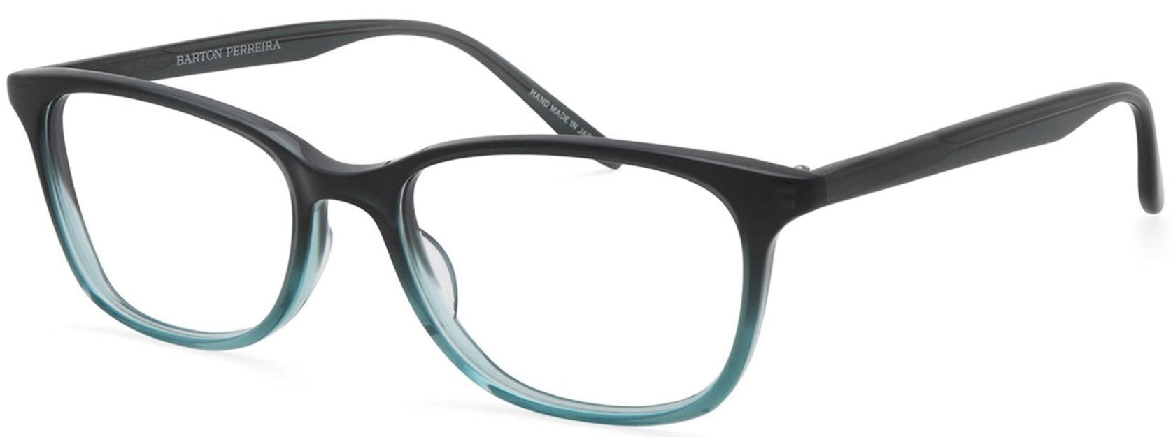 Alexander Daas - Barton Perreira Cassady 50 Eyeglasses - Teal Gradient - Side View