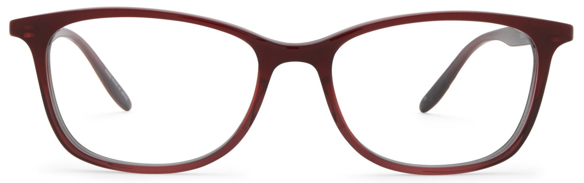 Alexander Daas - Barton Perreira Cassady 53 Eyeglasses - Oxblood - Front View