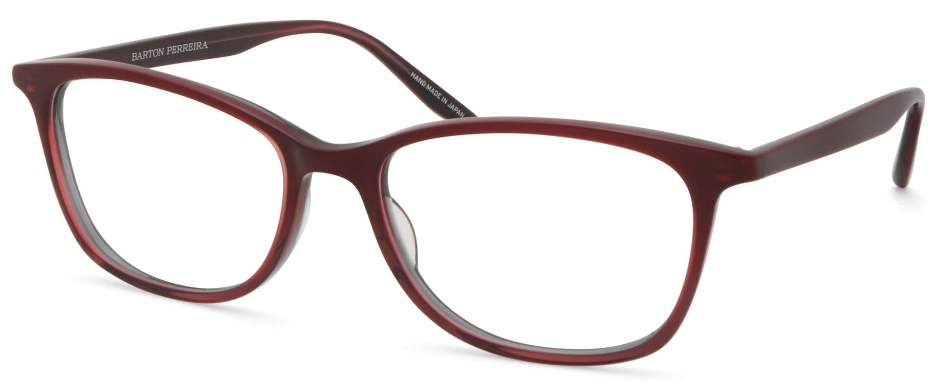 Alexander Daas - Barton Perreira Cassady 53 Eyeglasses - Oxblood - Side View