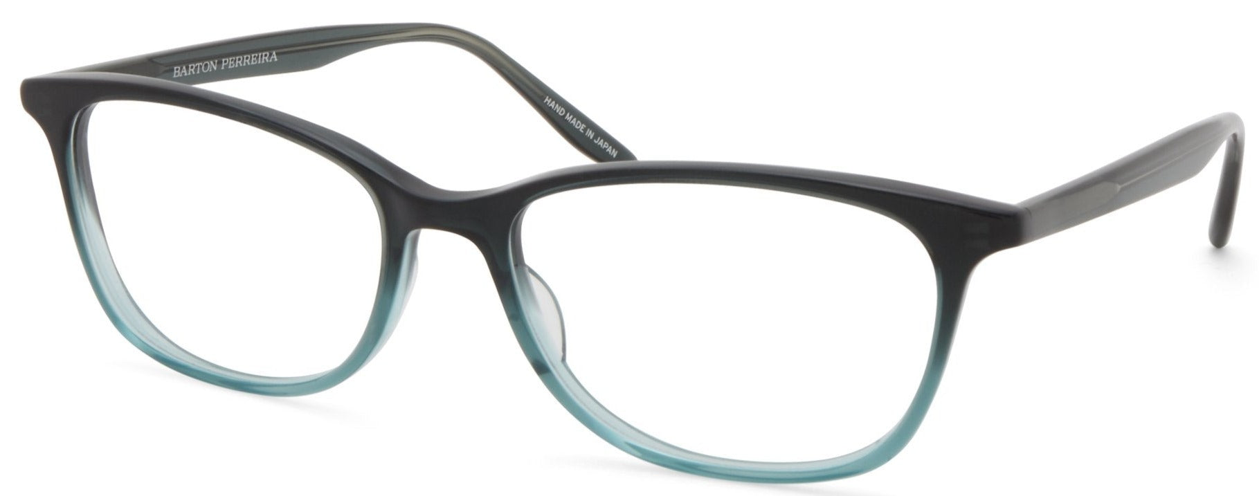 Alexander Daas - Barton Perreira Cassady 53 Eyeglasses - Teal Gradient - Side View