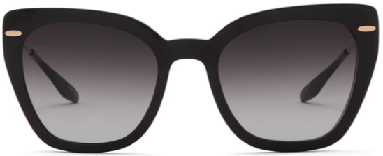 Alexander Daas - Barton Perreira Catroux Sunglasses - Black &amp; Gold - Front View