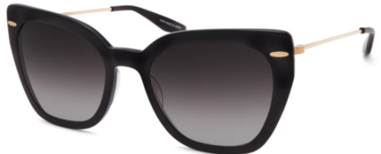 Alexander Daas - Barton Perreira Catroux Sunglasses - Black & Gold - Side View