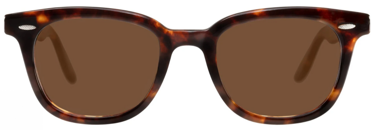 Alexander Daas - Barton Perreira Cecil Sunglasses - Chestnut &amp; Espresso - Front View