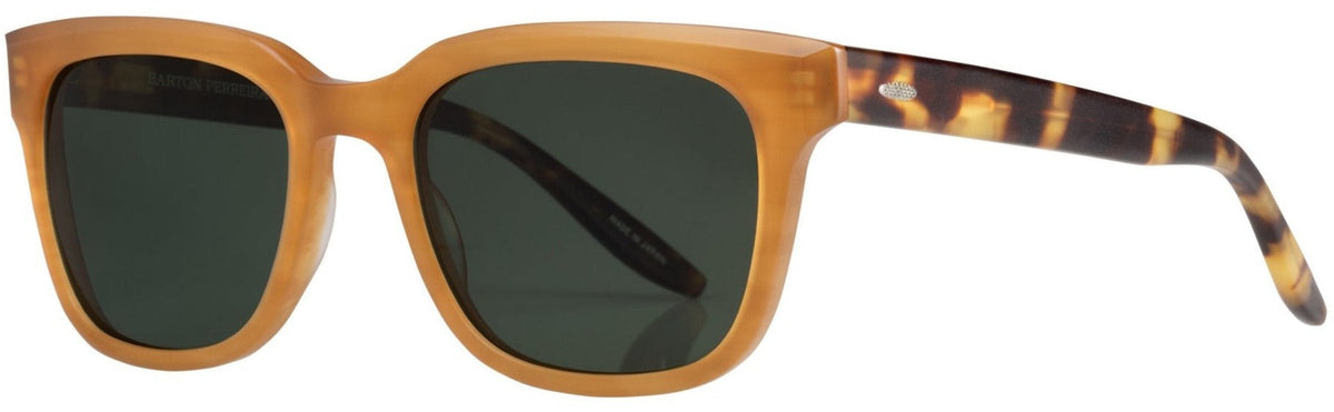Alexander Daas - Barton Perreira Chisa Sunglasses - Matte Golden Honey &amp; Matte Torasel - Side View