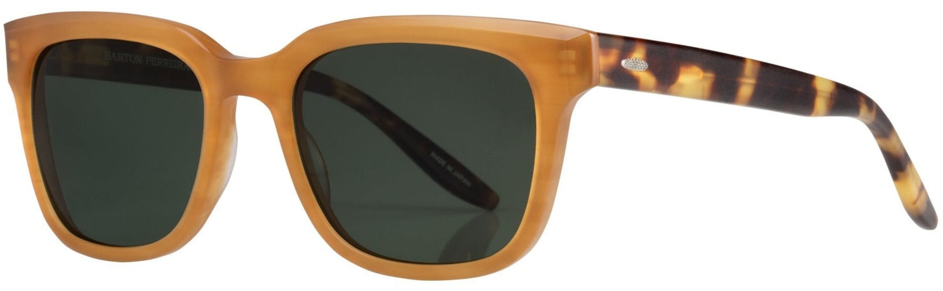 Alexander Daas - Barton Perreira Chisa Sunglasses - Matte Golden Honey & Matte Torasel - Side View