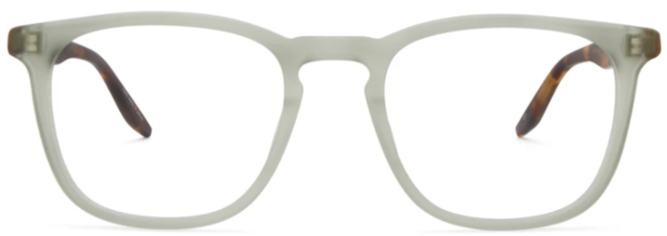 Alexander Daas - Barton Perreira Clay Eyeglasses - Matte Absinthe & Matte Chestnut - Front View