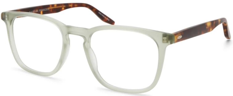 Alexander Daas - Barton Perreira Clay Eyeglasses - Matte Absinthe & Matte Chestnut - Side View